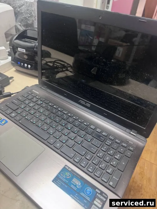 Ноутбук Asus k55v